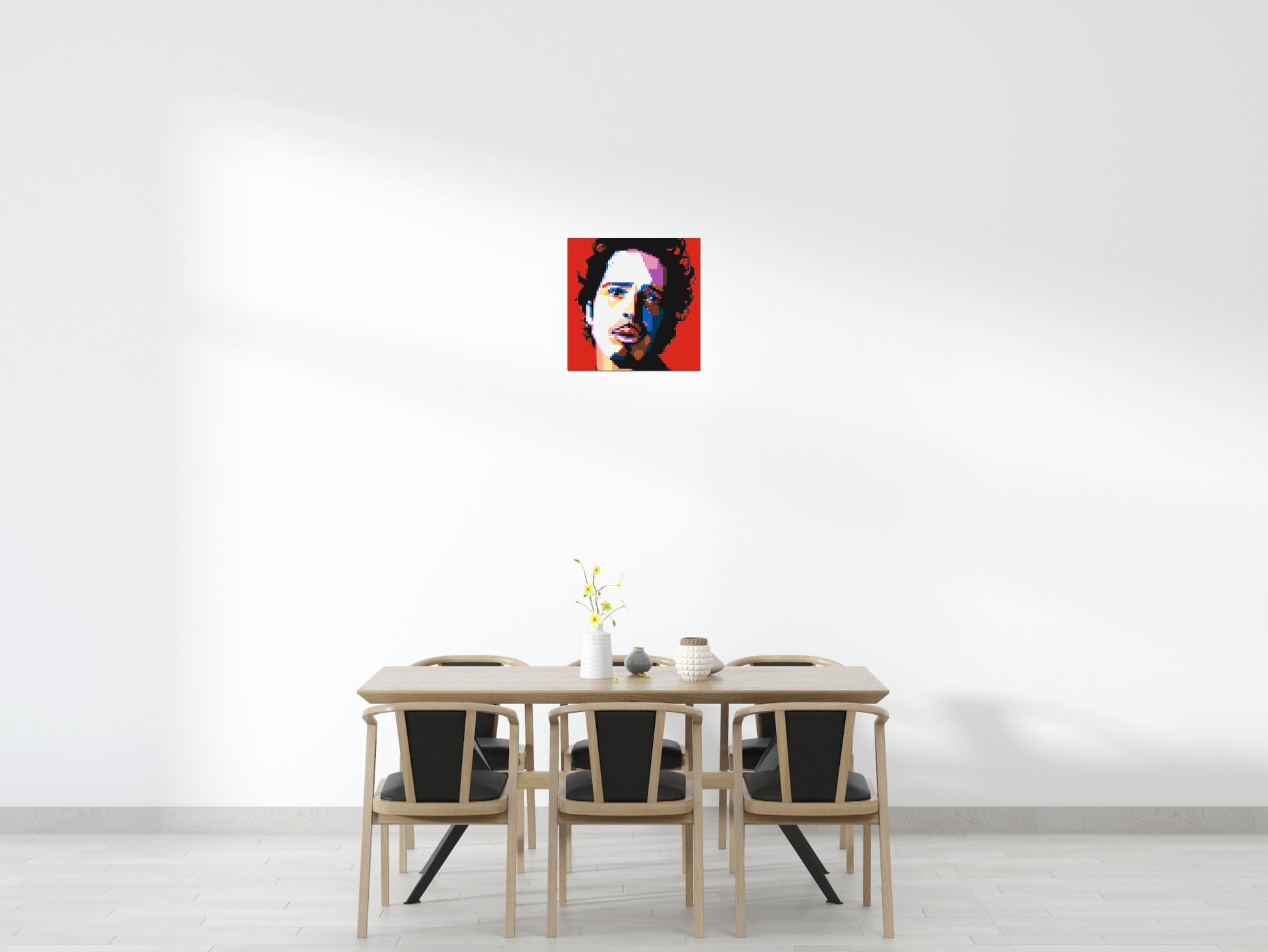 Chris Cornell - Brick Art Mosaic Kit 3x3 scene