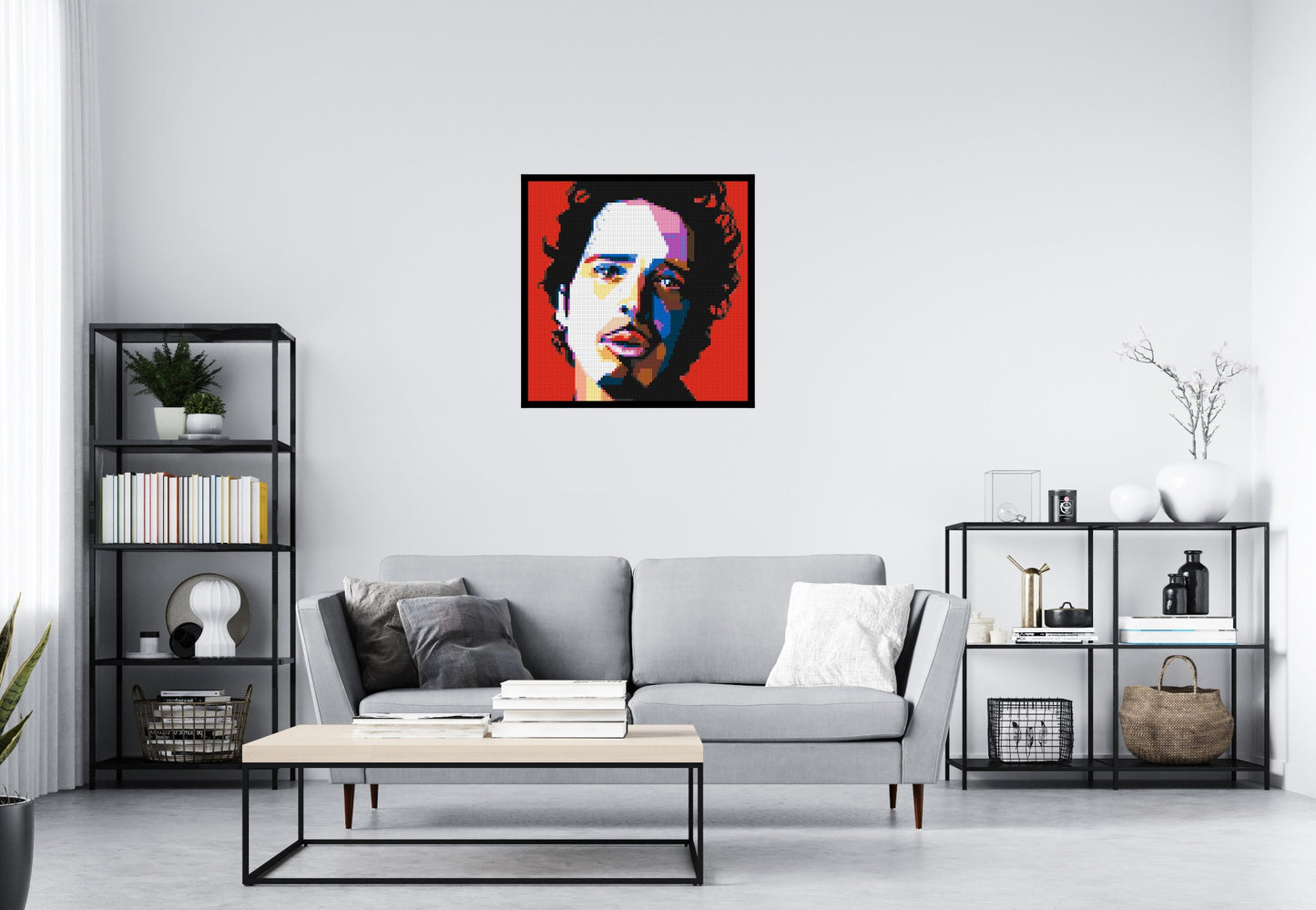 Chris Cornell - Brick Art Mosaic Kit 4x4 large