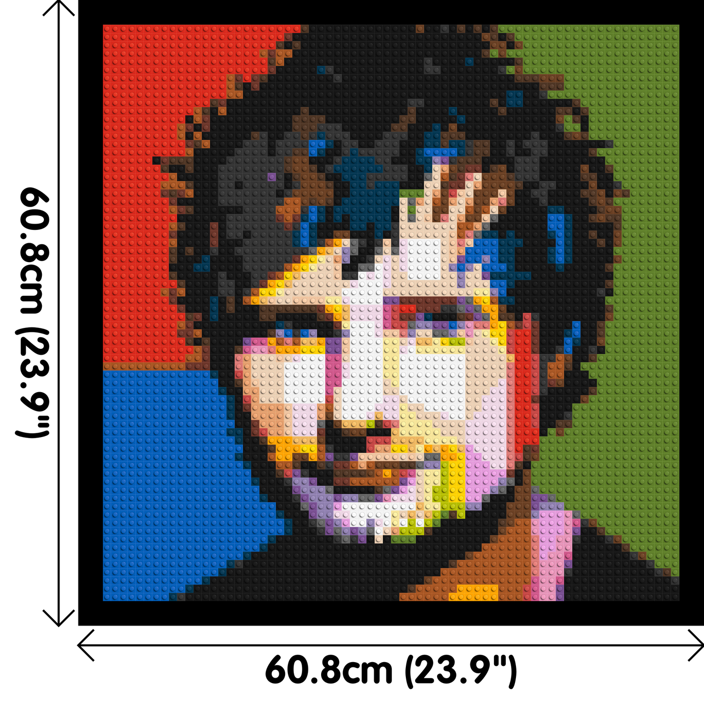 Ed Sheeran - Brick Art Mosaic Kit 3x3 large