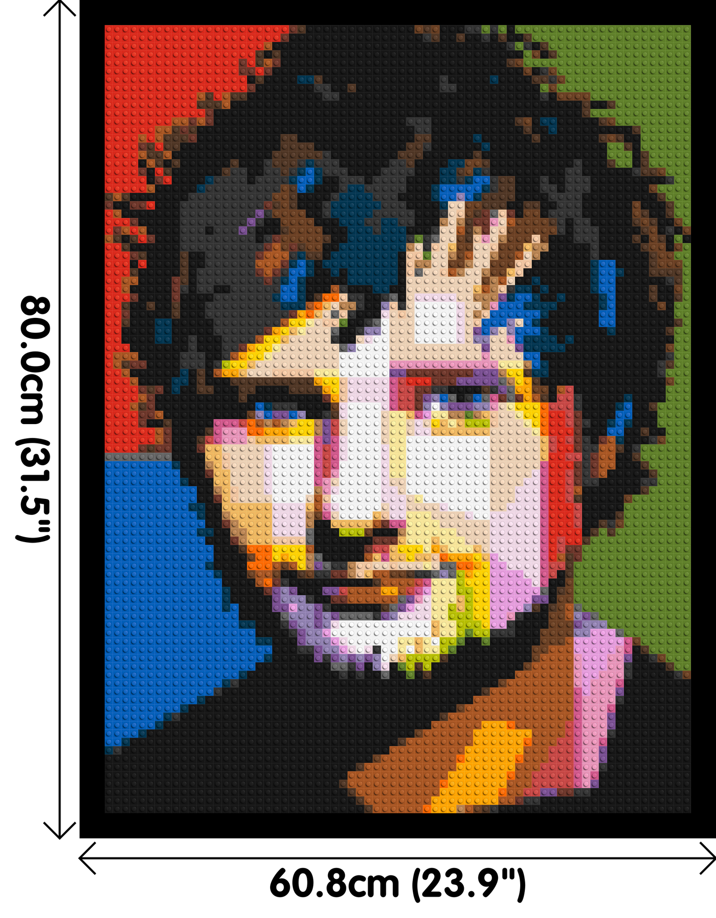 Ed Sheeran - Brick Art Mosaic Kit 3x4 large