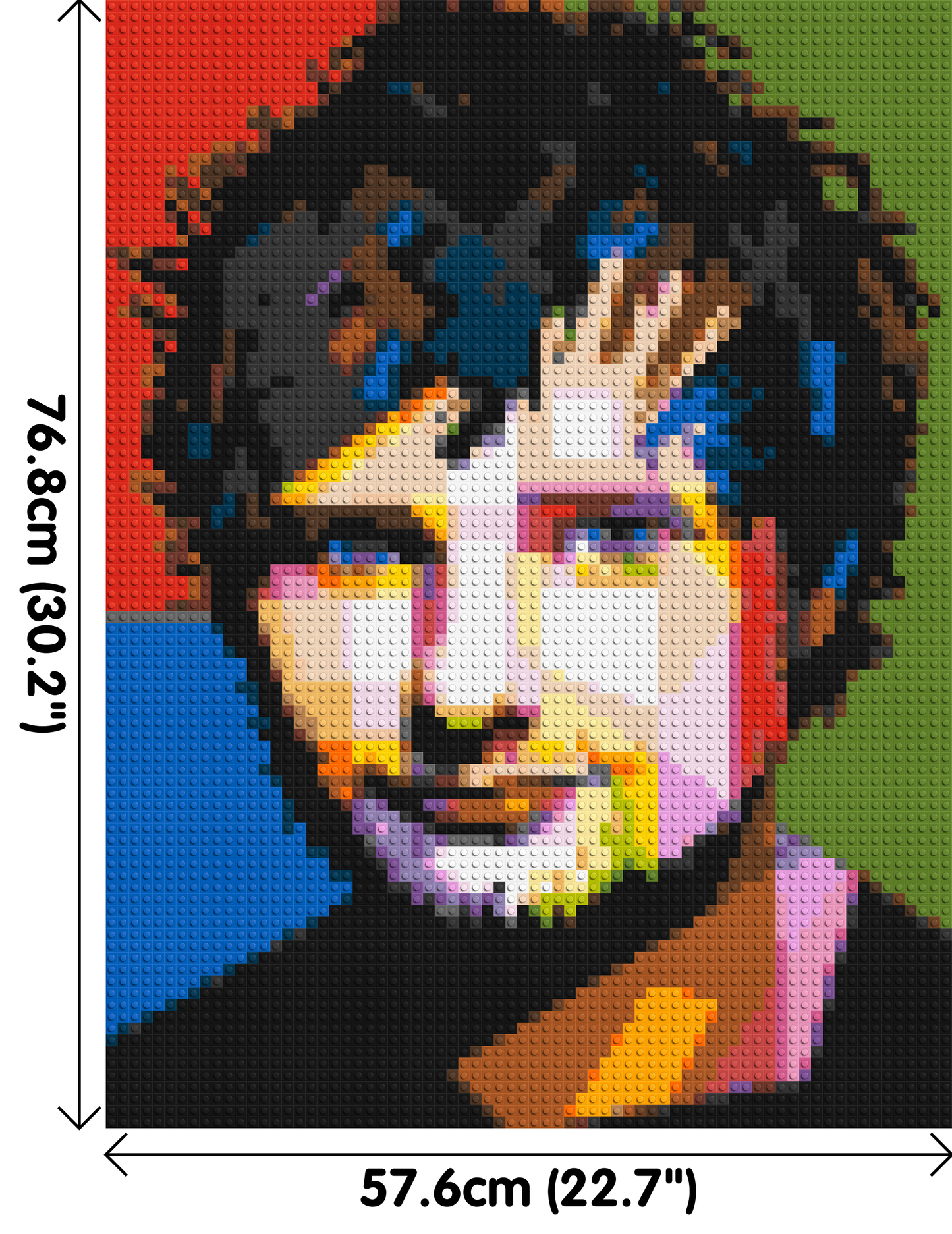 Ed Sheeran - Brick Art Mosaic Kit 3x4 large