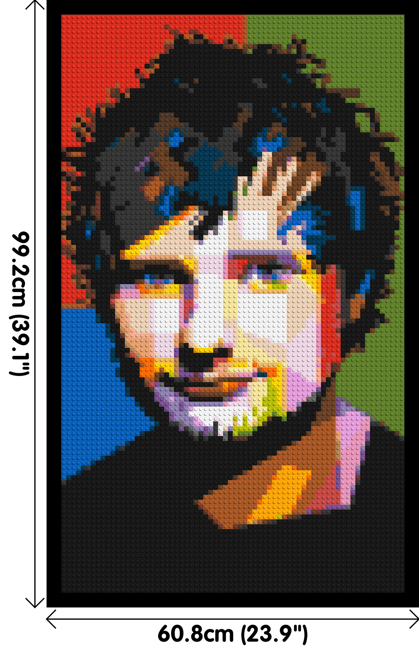 Ed Sheeran - Brick Art Mosaic Kit 3x5 large