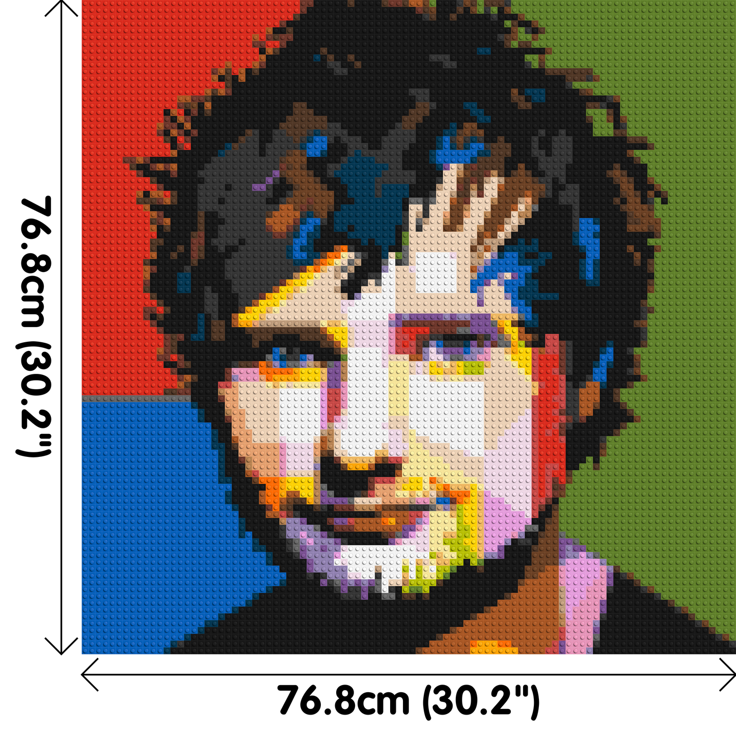 Ed Sheeran - Brick Art Mosaic Kit 4x4 large