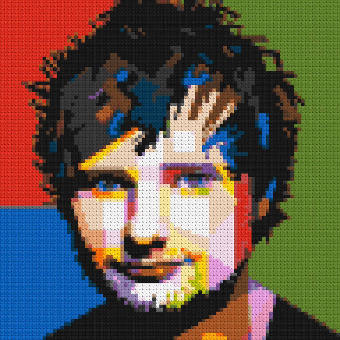 Ed Sheeran - Brick Art Mosaic Kit 4x4 large