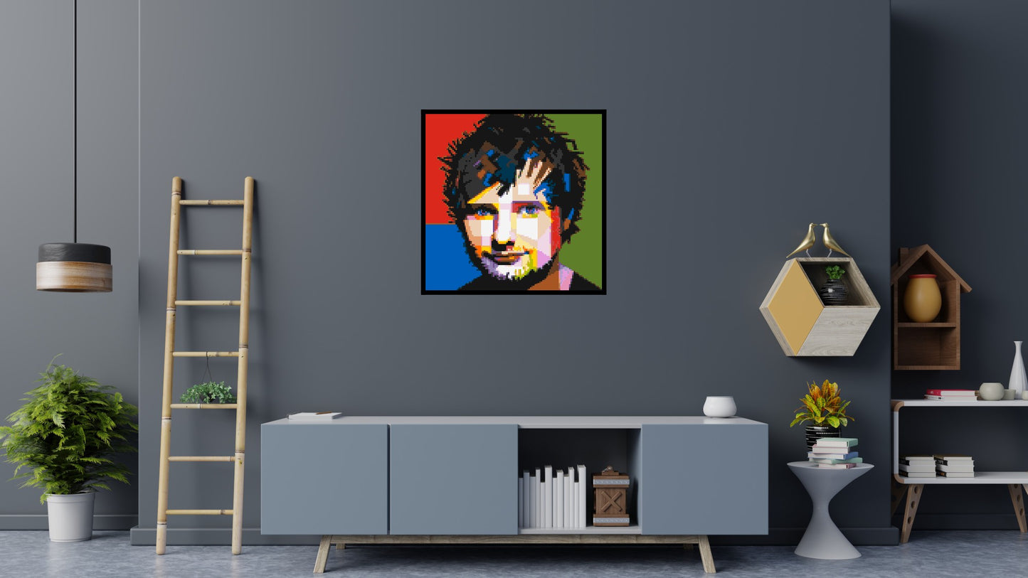 Ed Sheeran - Brick Art Mosaic Kit 5x5 large