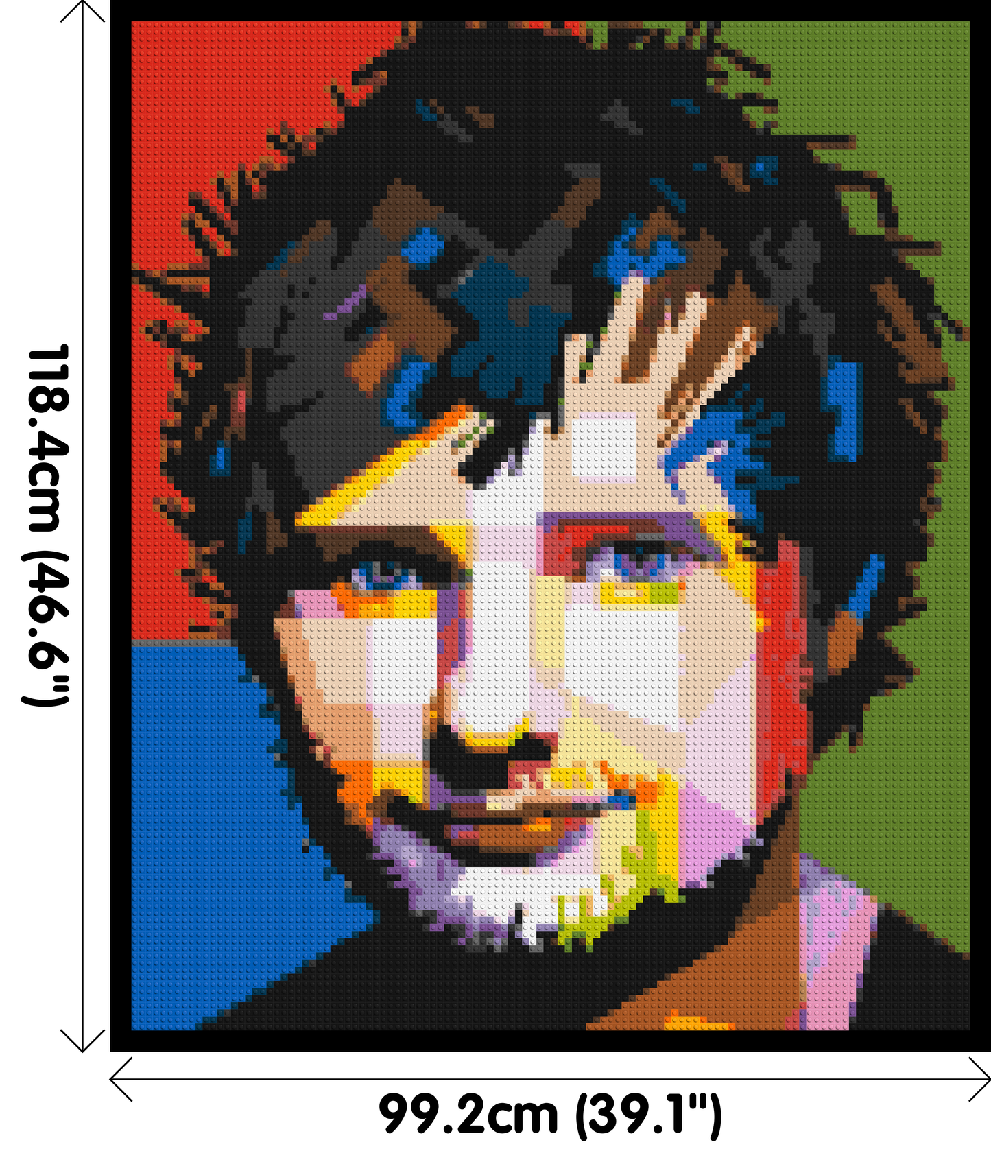 Ed Sheeran - Brick Art Mosaic Kit 5x6 large