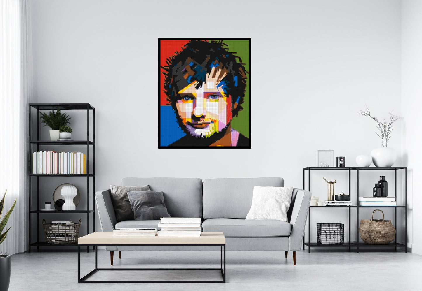 Ed Sheeran - Brick Art Mosaic Kit 5x6 large