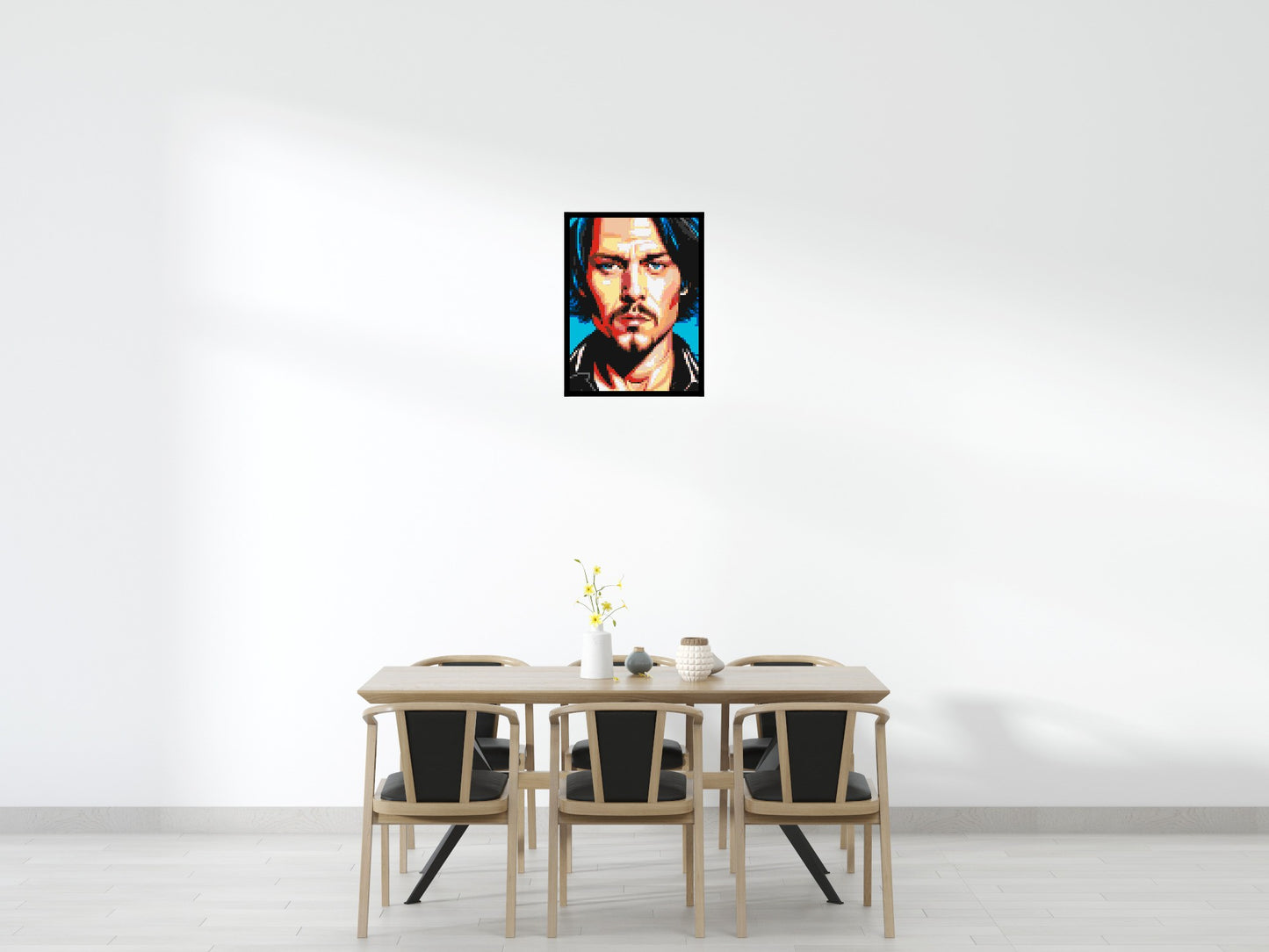 Johnny Depp - Brick Art Mosaic Kit 3x4 large