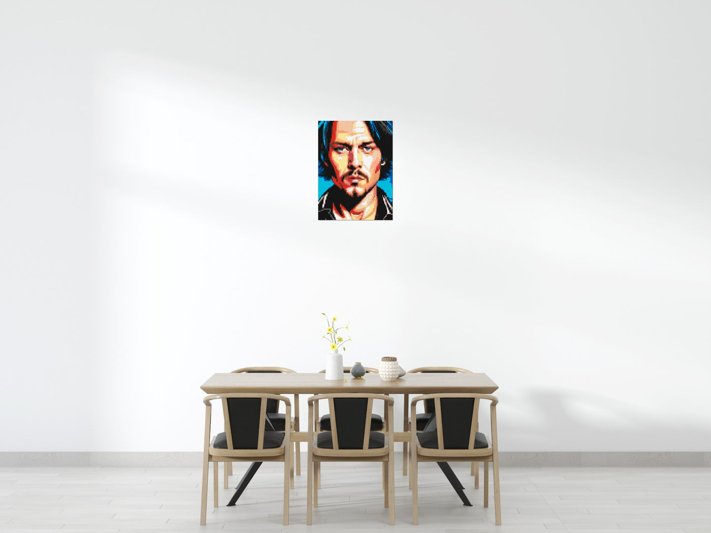 Johnny Depp - Brick Art Mosaic Kit 3x4 large