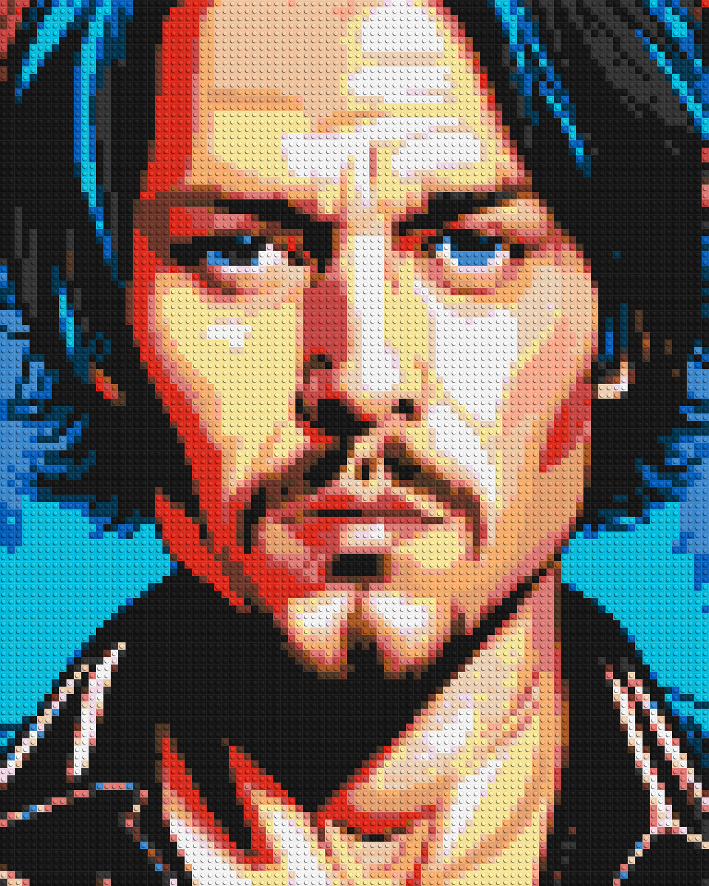 Johnny Depp - Brick Art Mosaic Kit 4x5 large