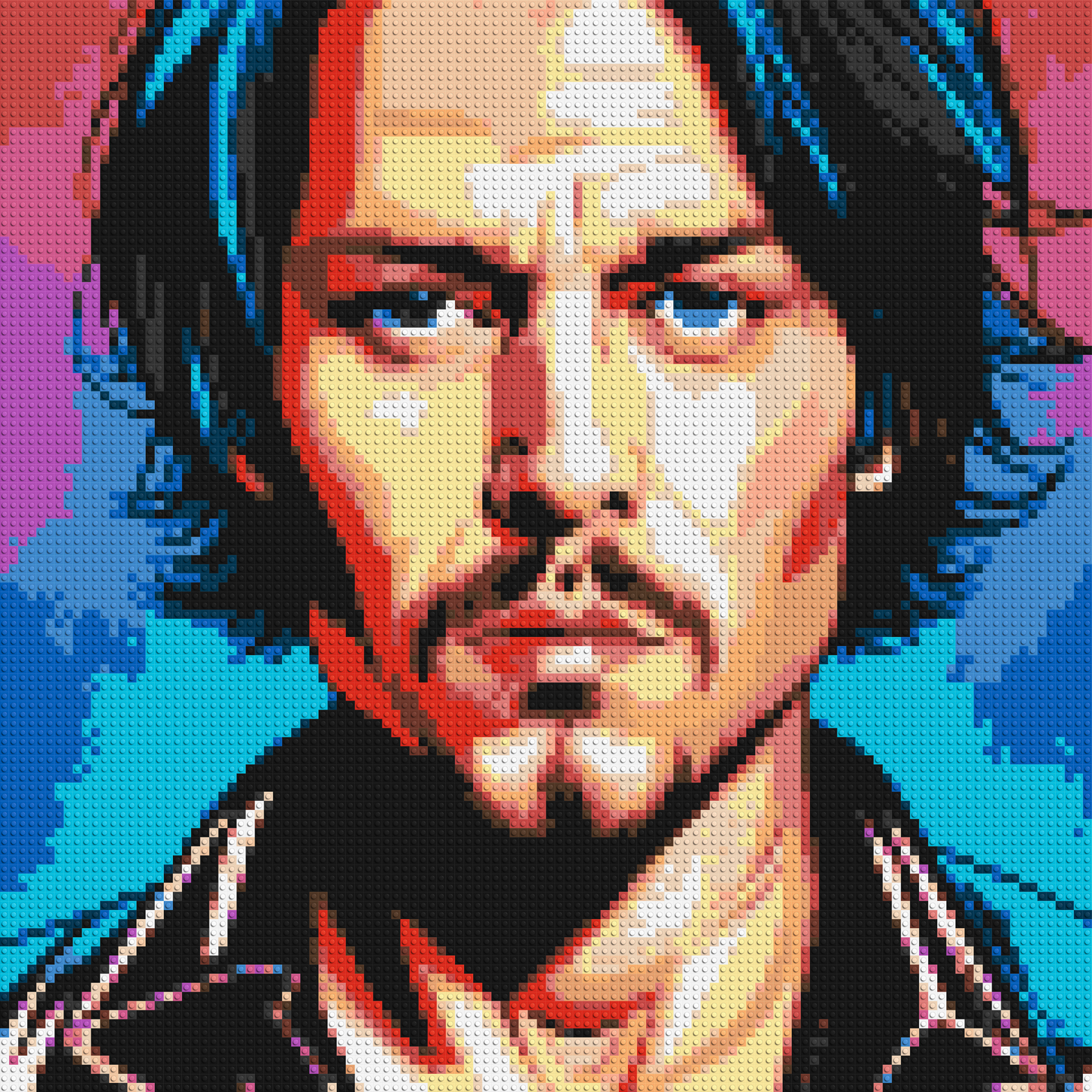 Johnny Depp - Brick Art Mosaic Kit 5x5 large