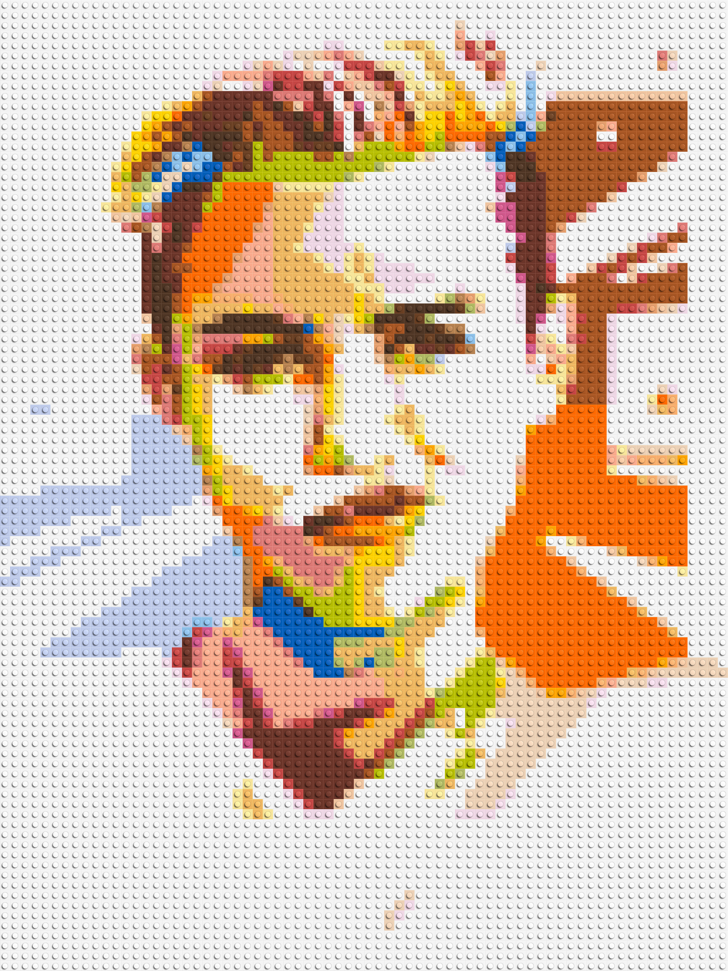 Miley Cyrus - Brick Art Mosaic Kit 3x4 large