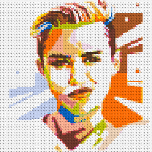 Miley Cyrus - Brick Art Mosaic Kit 4x4 large