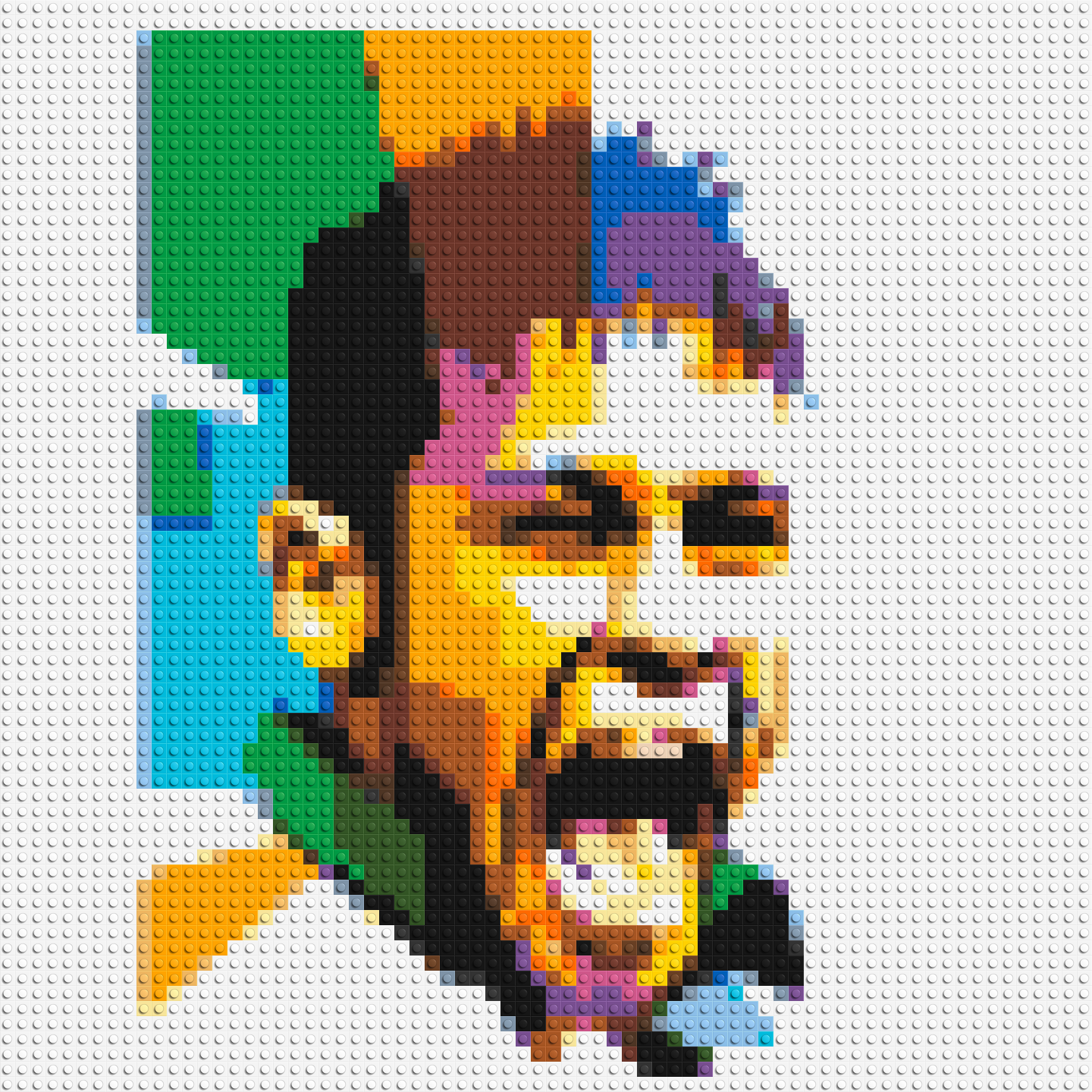 Neymar - Brick Art Mosaic Kit 3x3 large