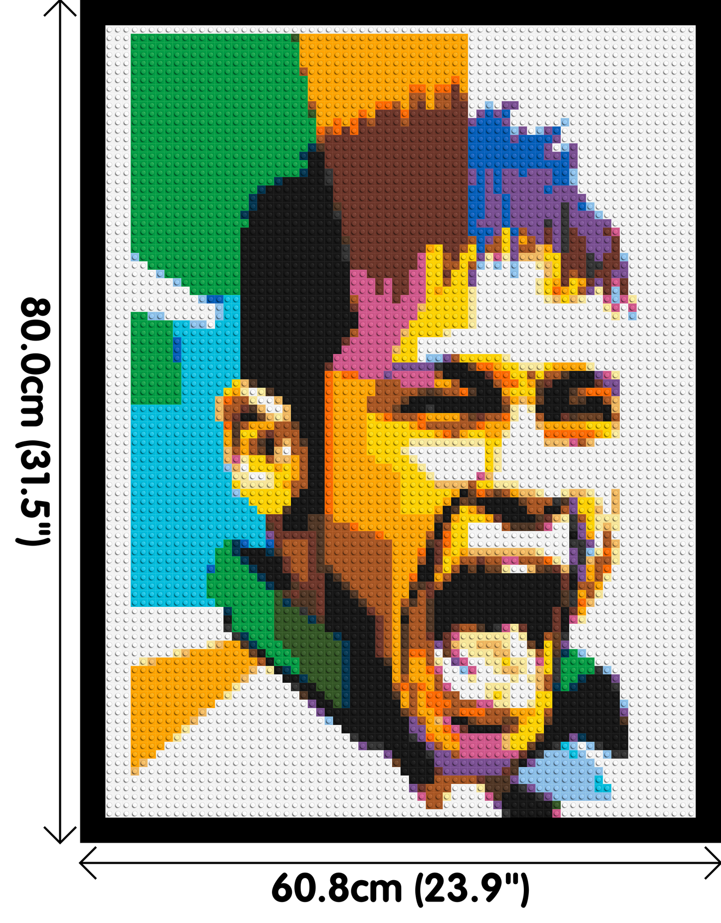 Neymar - Brick Art Mosaic Kit 3x4 large