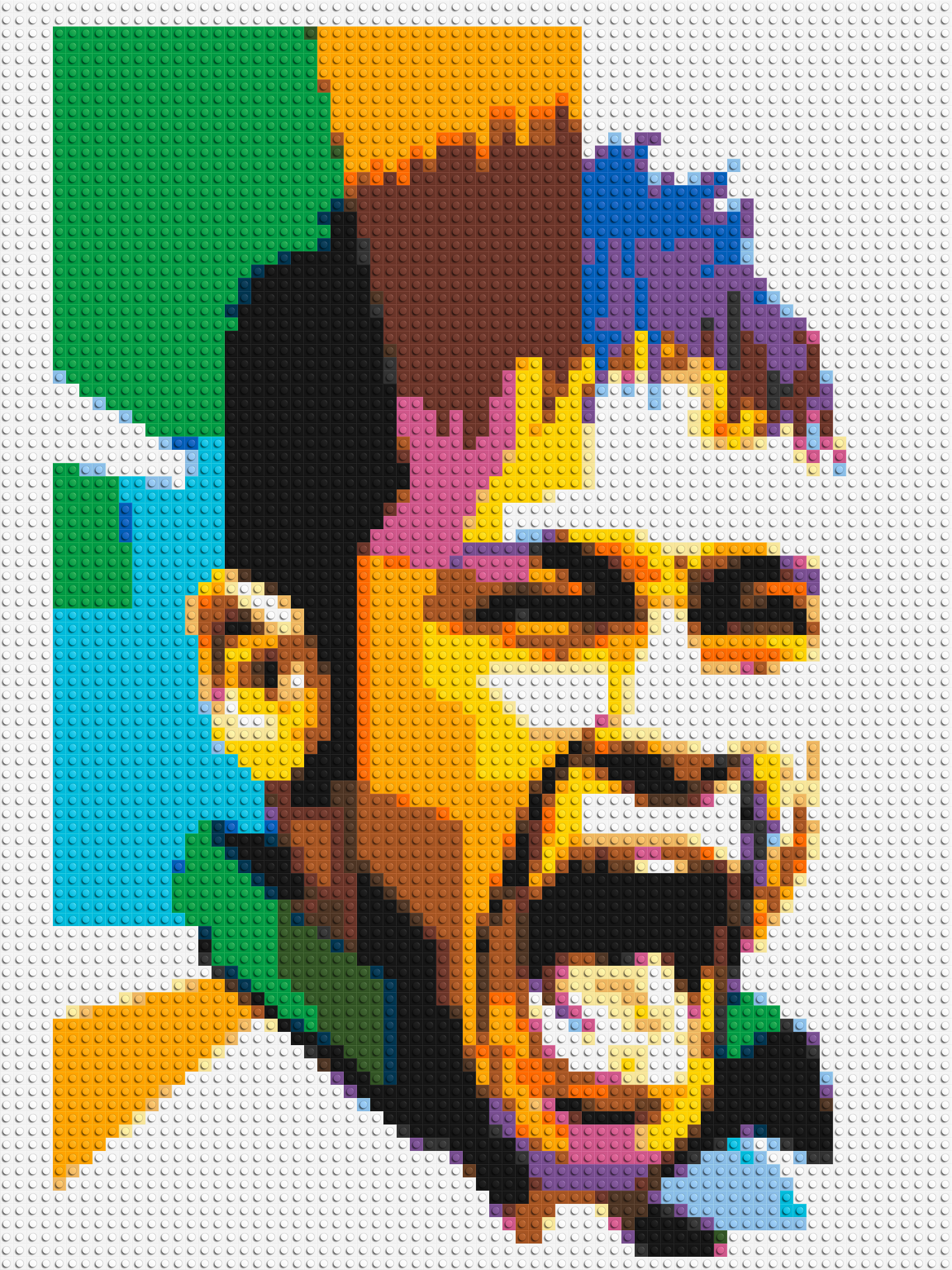 Neymar - Brick Art Mosaic Kit 3x4 large