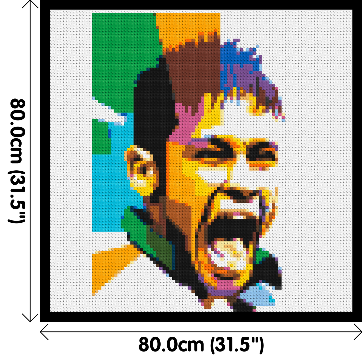 Neymar - Brick Art Mosaic Kit 4x4 large