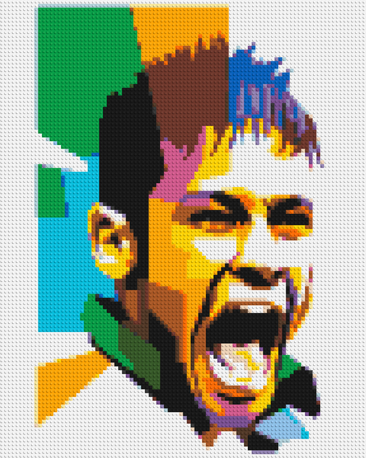 Neymar - Brick Art Mosaic Kit 4x5 large