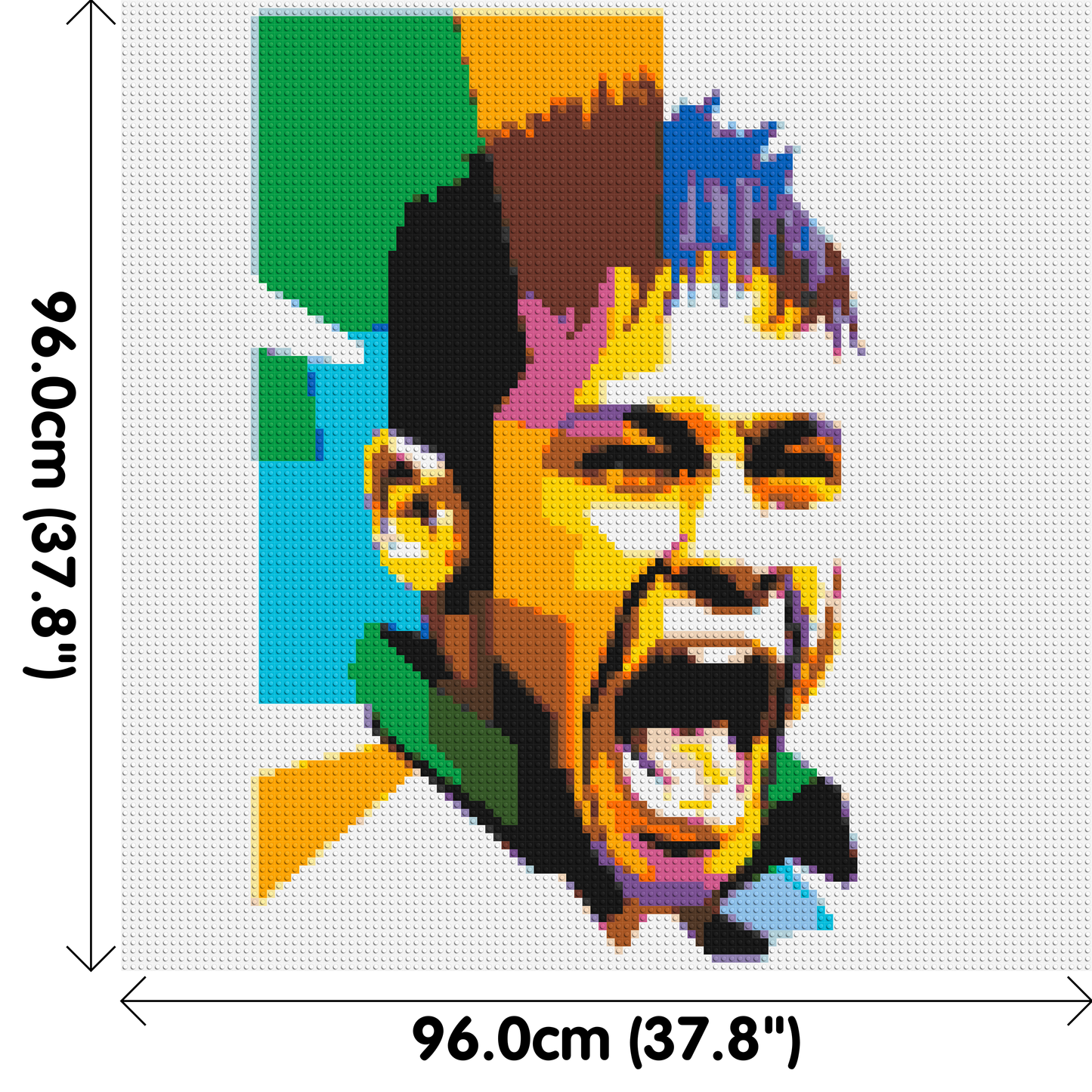 Neymar - Brick Art Mosaic Kit 5x5 large