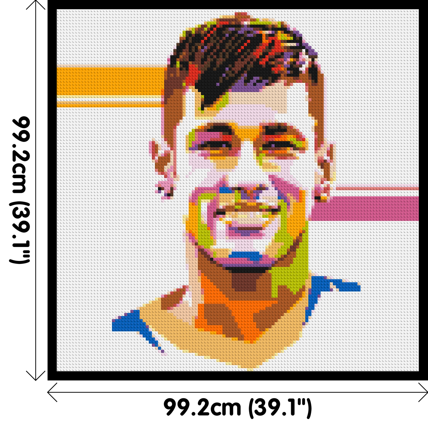 Neymar #2 - Brick Art Mosaic Kit 5x5 large