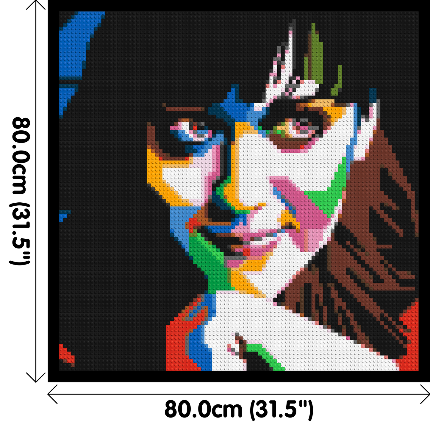 Katy Perry - Brick Art Mosaic Kit 4x4 large