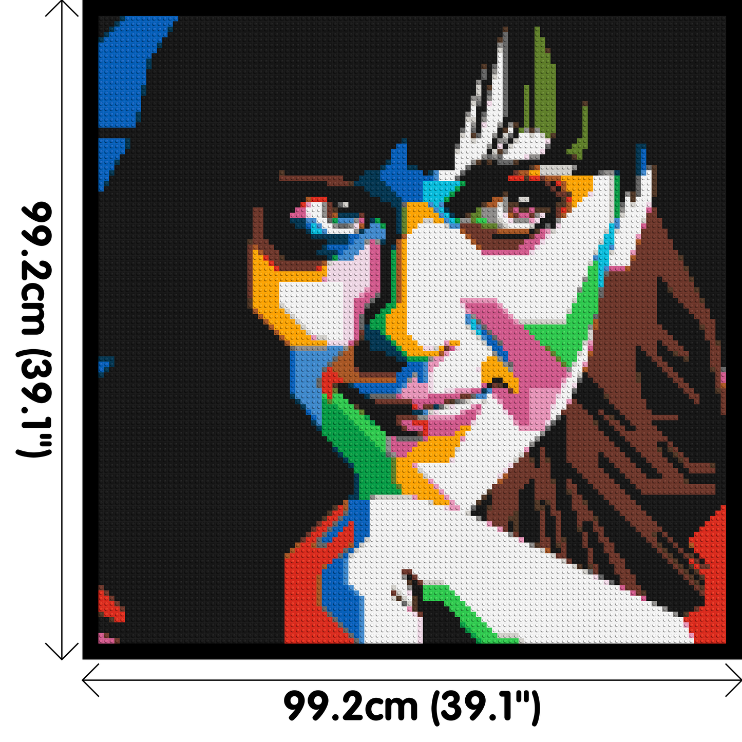 Katy Perry - Brick Art Mosaic Kit 5x5 large