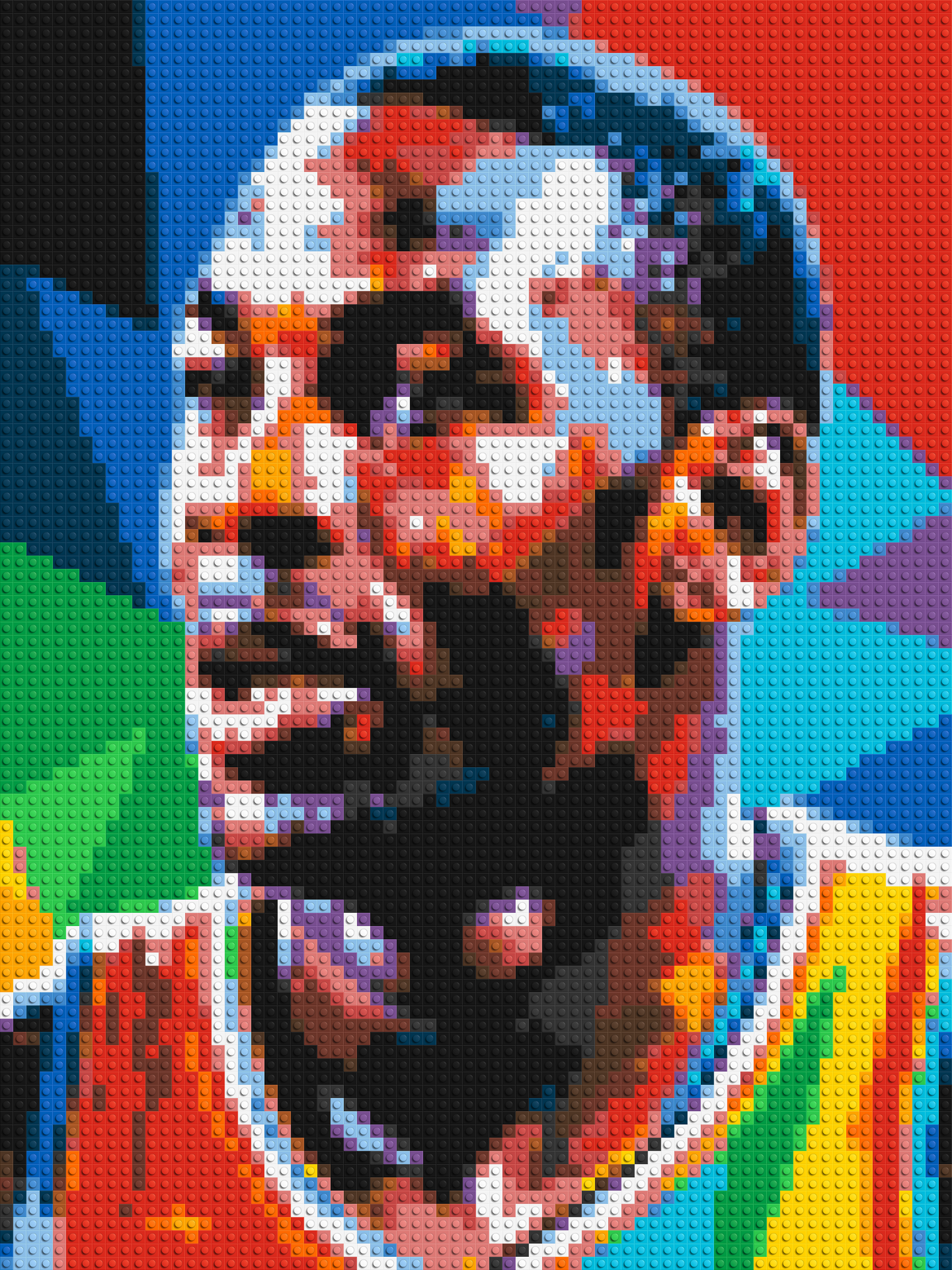 Michael Jordan - Brick Art Mosaic Kit 3x4 large