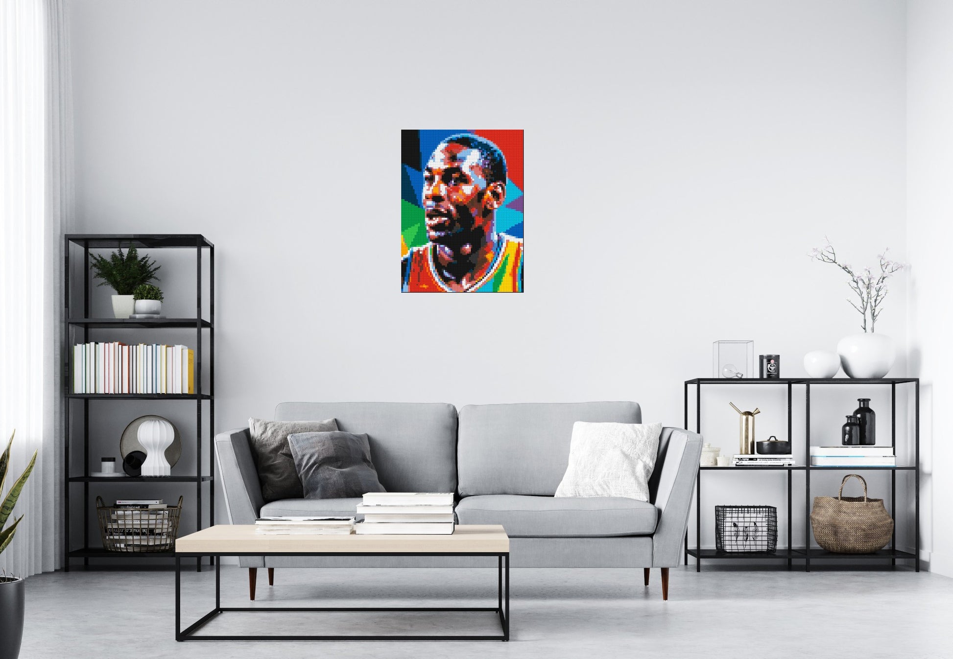 Michael Jordan - Brick Art Mosaic Kit 3x4 scene