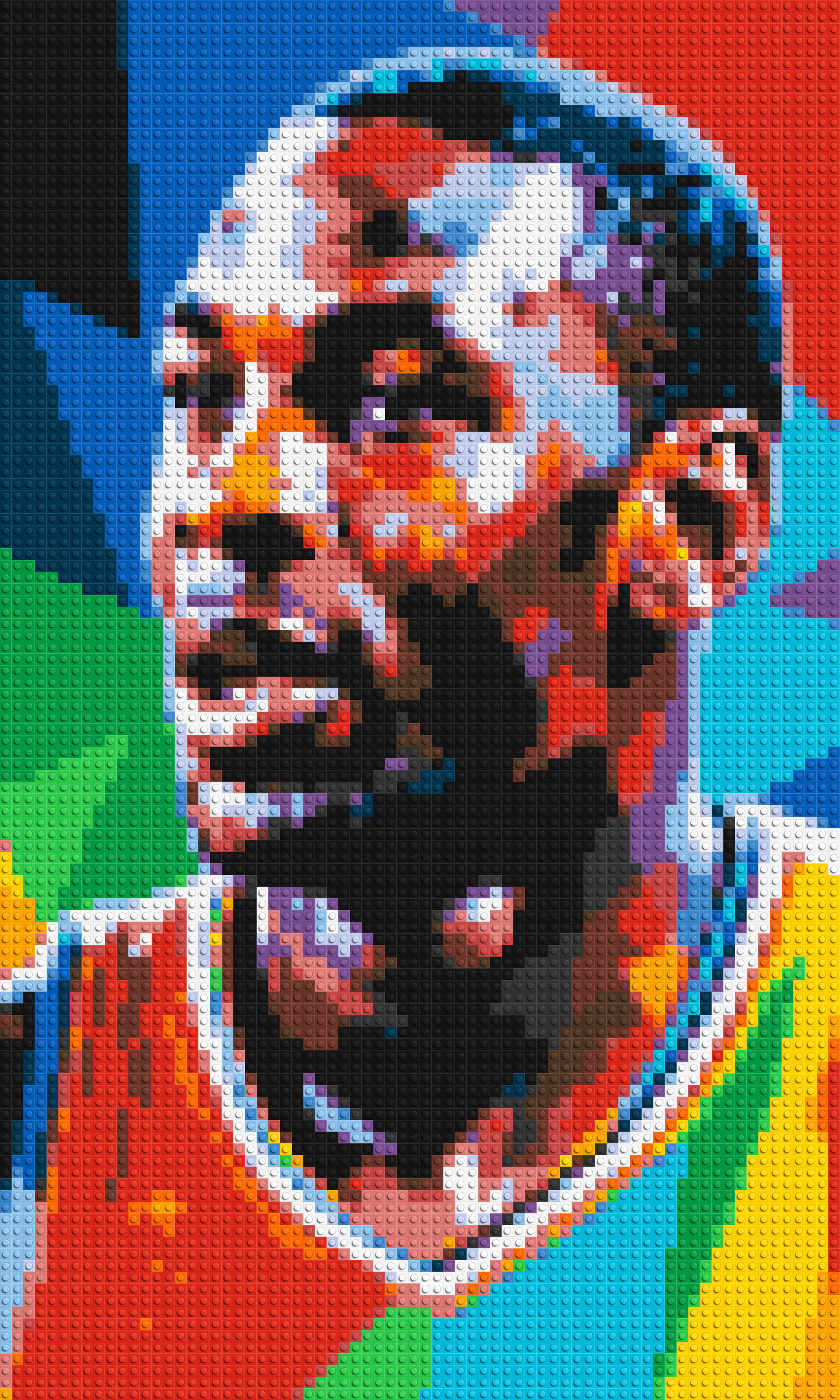 Michael Jordan - Brick Art Mosaic Kit 3x5 large