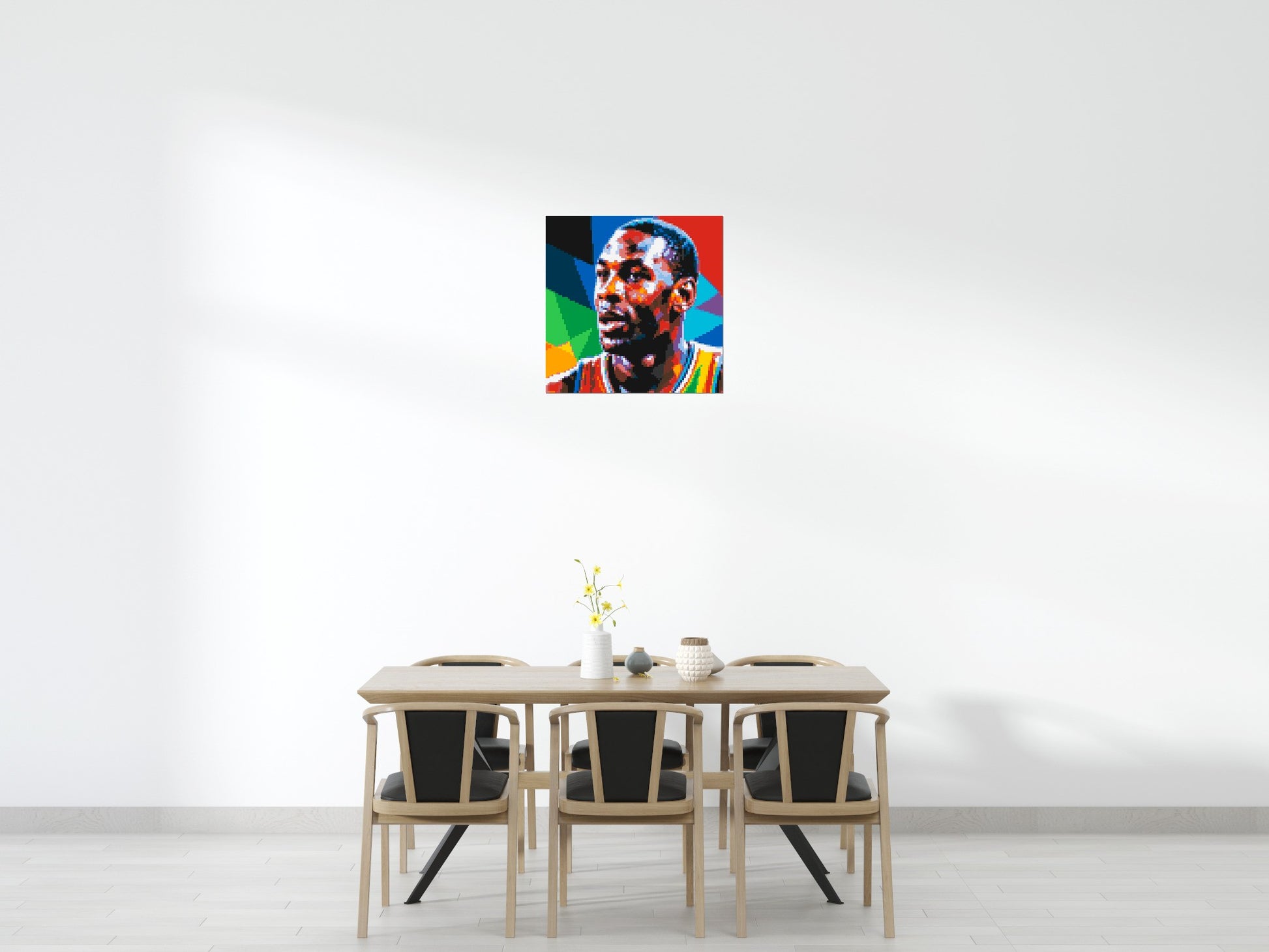 Michael Jordan - Brick Art Mosaic Kit 4x4 scene