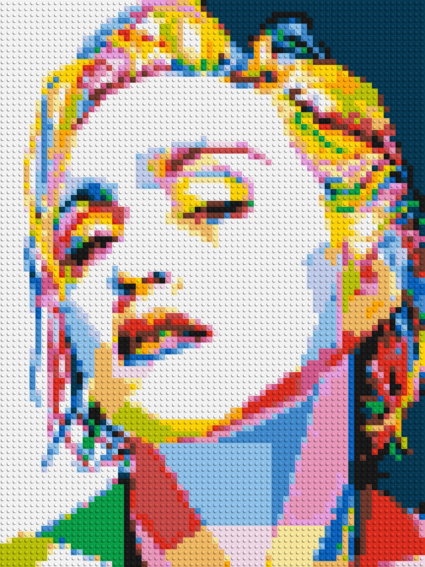 Madonna - Brick Art Mosaic Kit 3x4 large