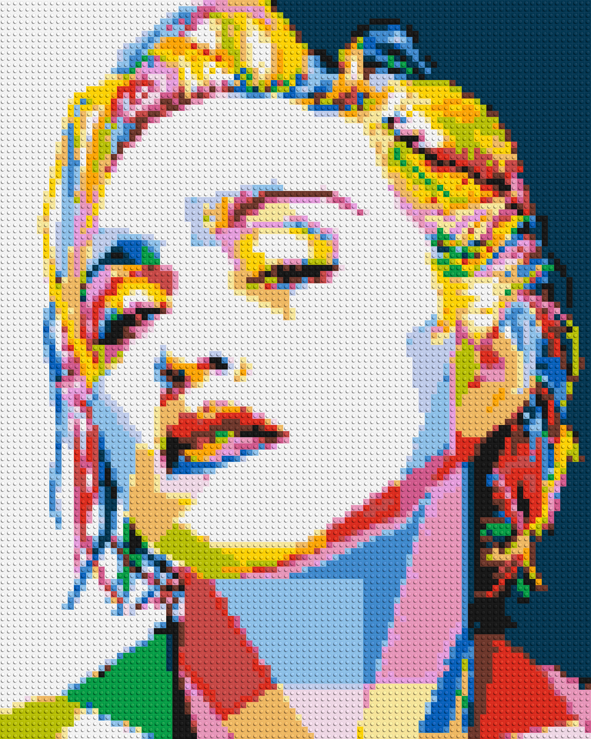 Madonna - Brick Art Mosaic Kit 4x5 large