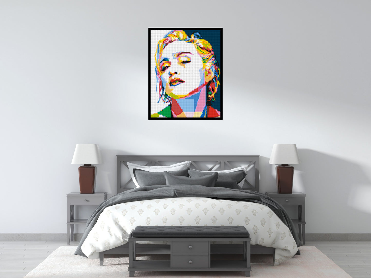 Madonna - Brick Art Mosaic Kit 4x5 large