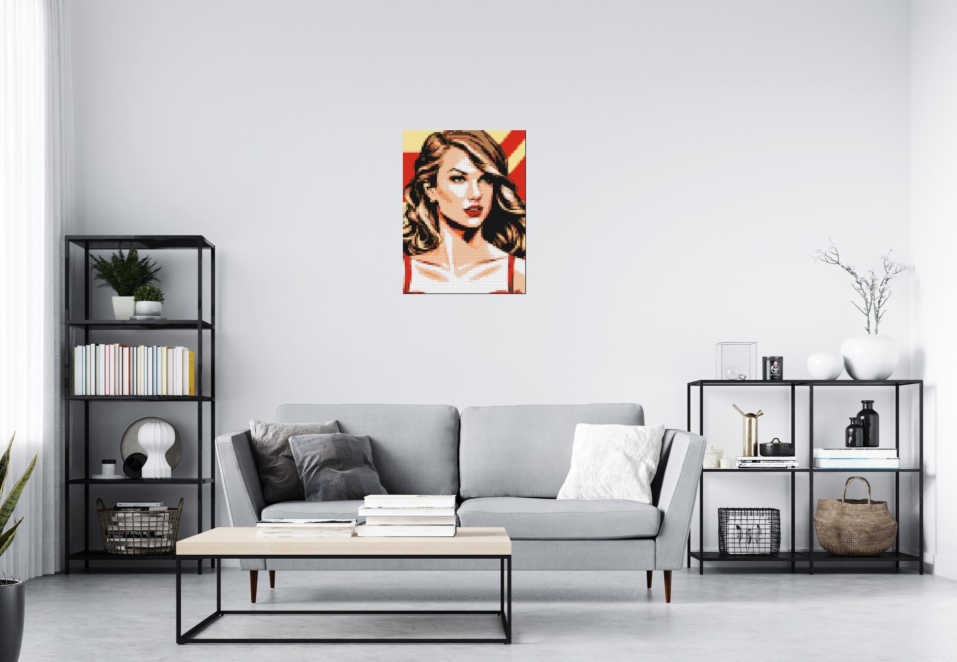 Taylor Swift - Brick Art Mosaic Kit 3x4 scene