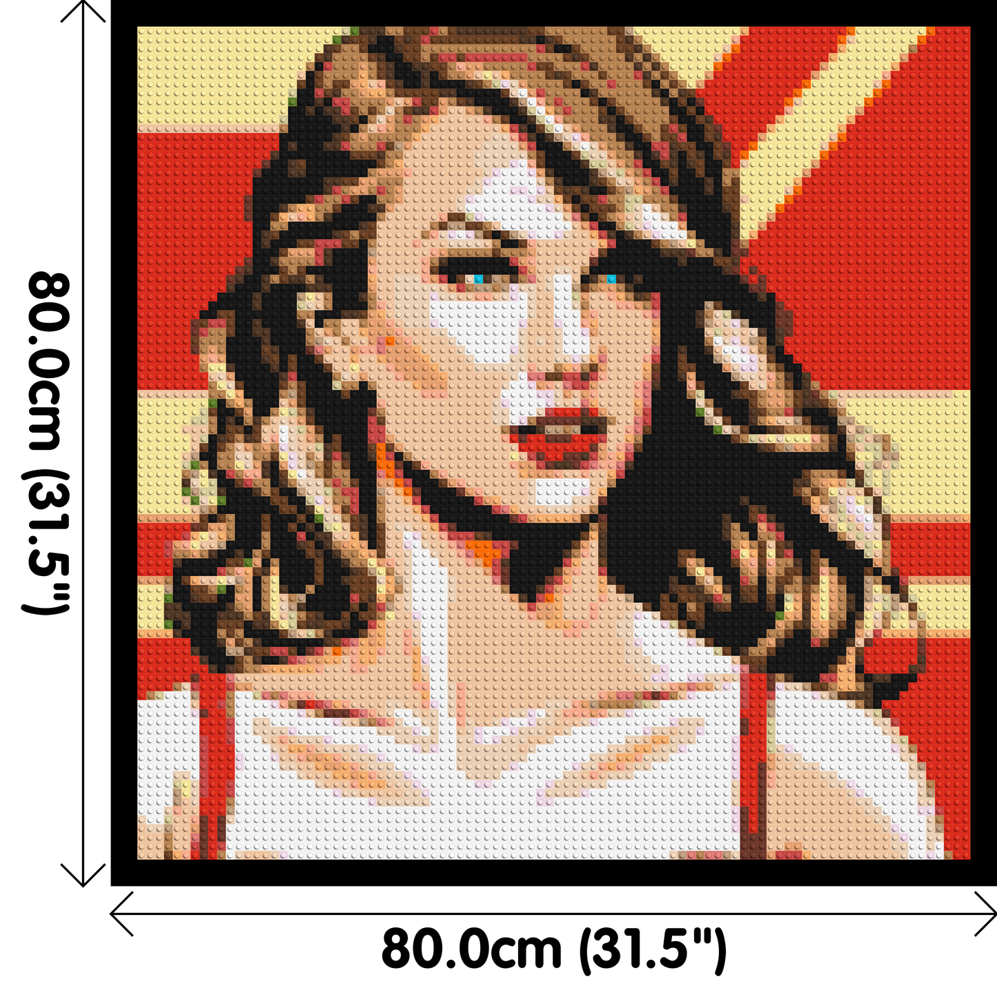 Taylor Swift - Brick Art Mosaic Kit 4x4 large