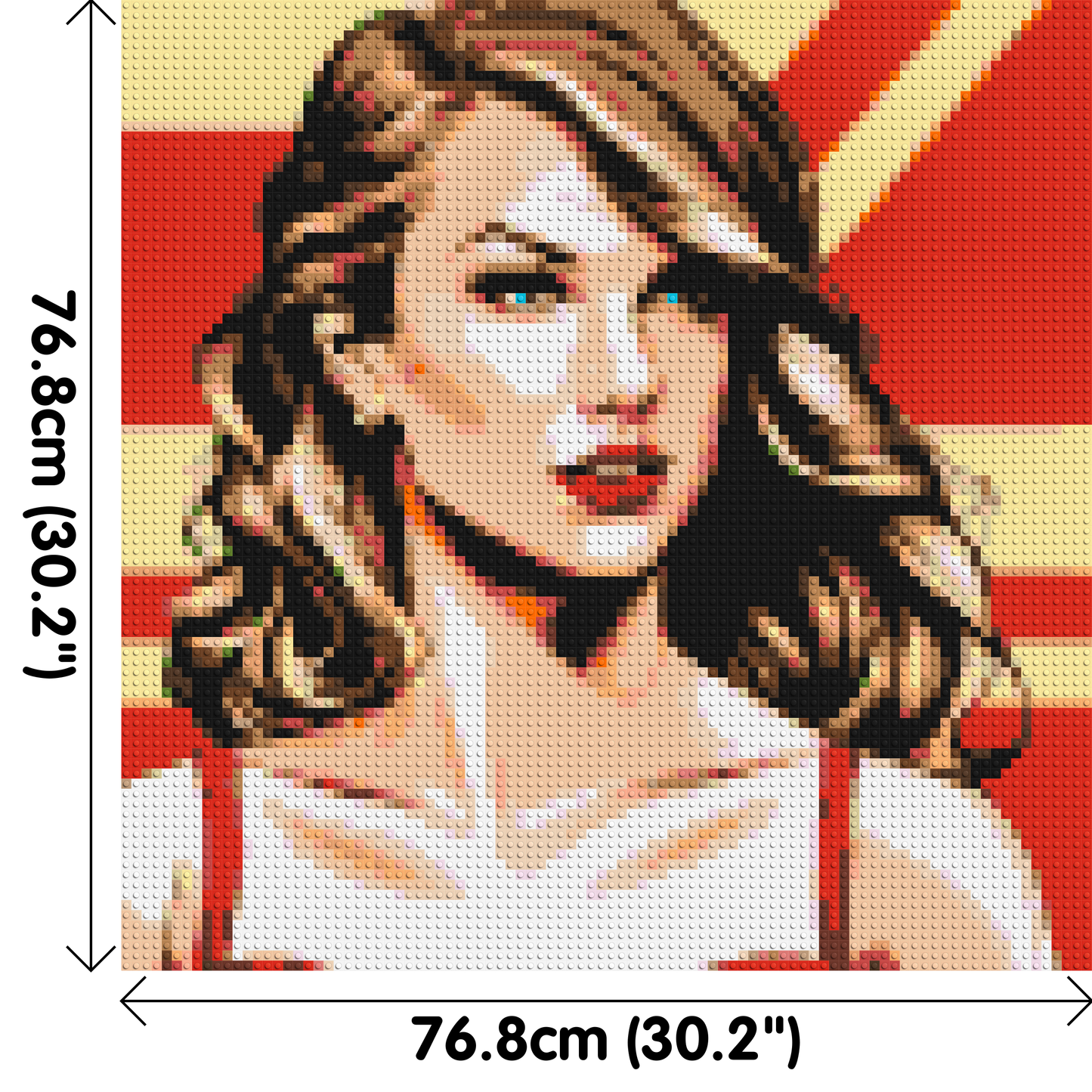 Taylor Swift - Brick Art Mosaic Kit 4x4 large