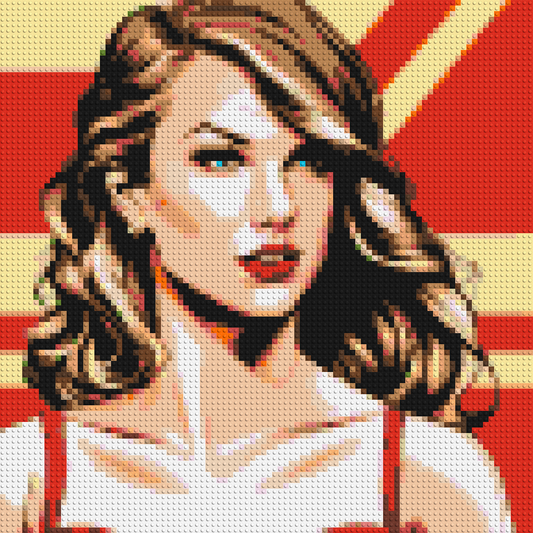 Taylor Swift - Brick Art Mosaic Kit 4x4 large