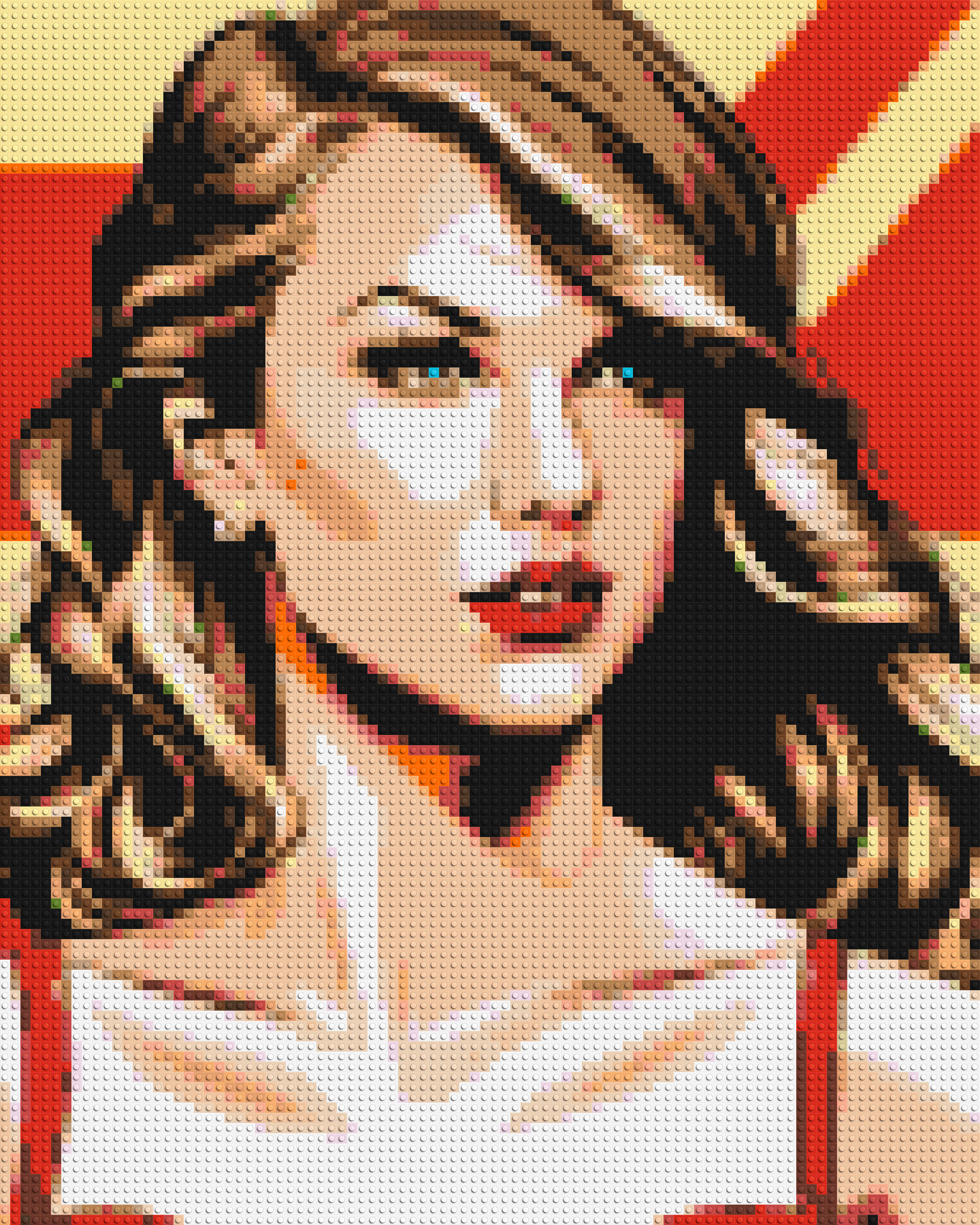 Taylor Swift - Brick Art Mosaic Kit 4x5 large