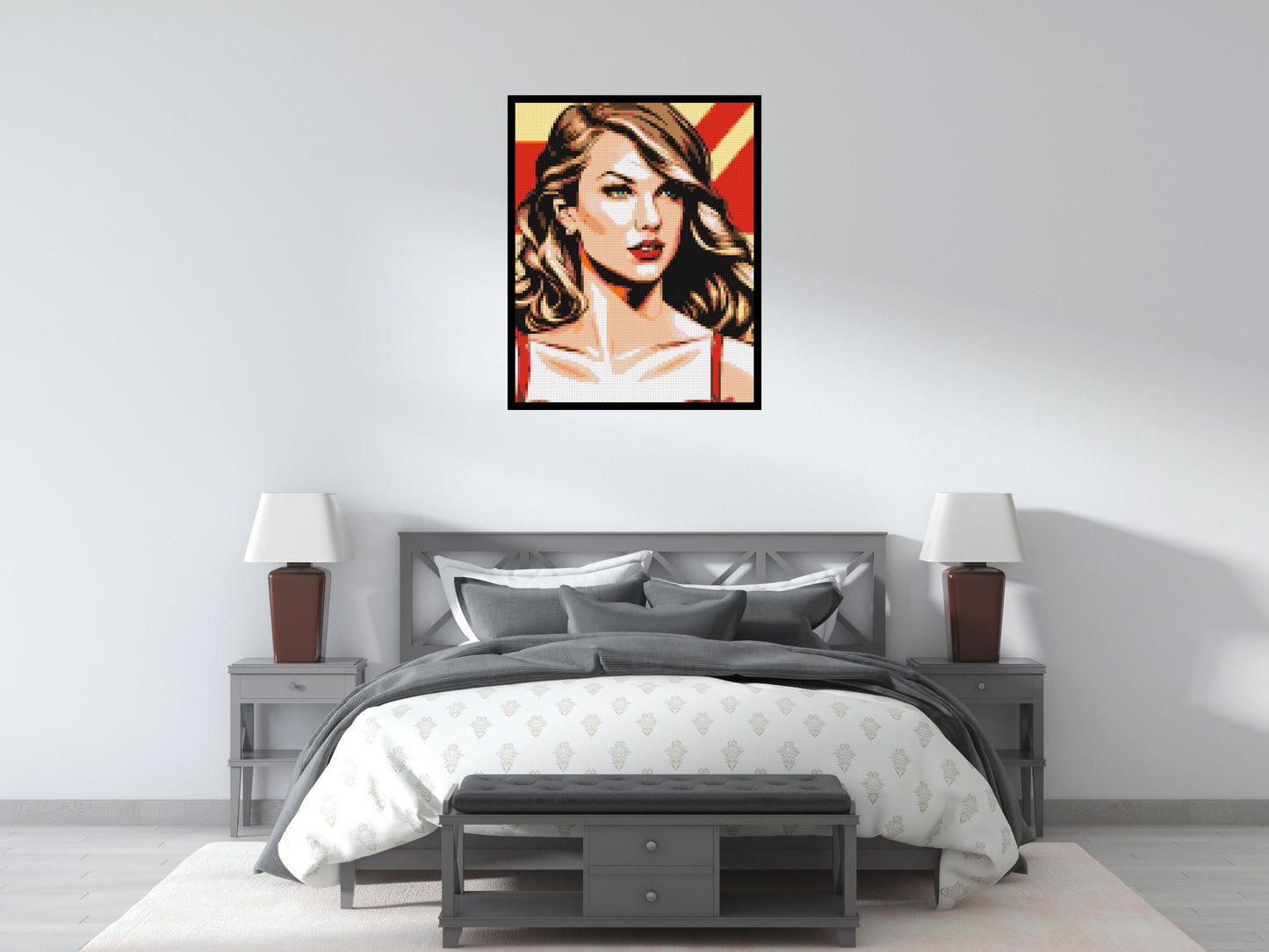 Taylor Swift - Brick Art Mosaic Kit 4x5 large