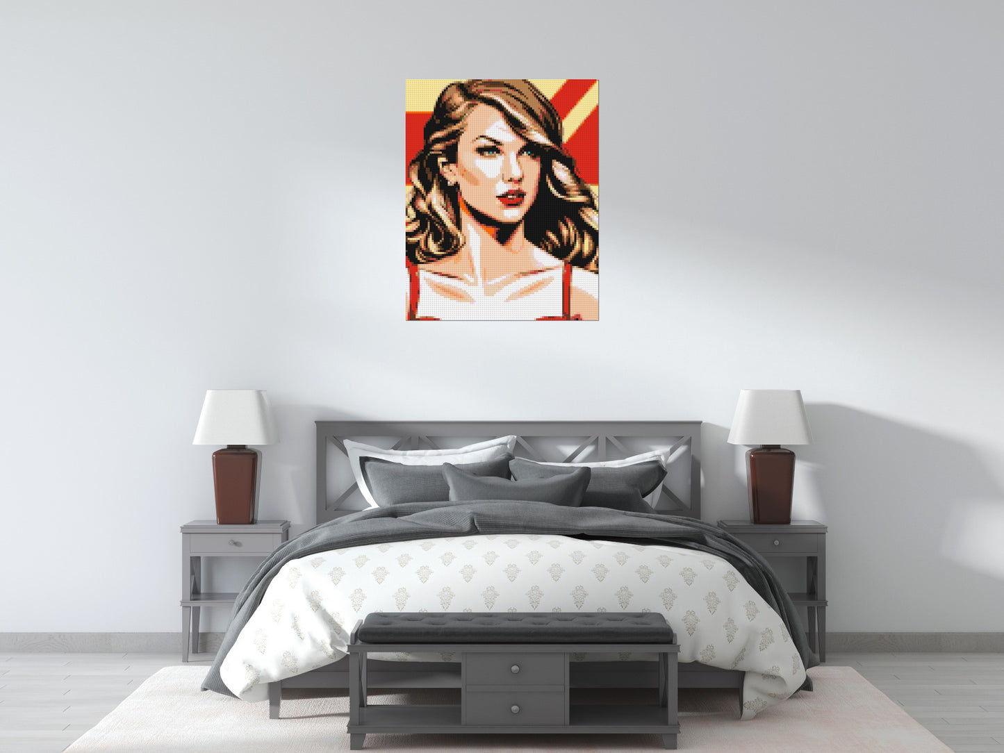 Taylor Swift - Brick Art Mosaic Kit 4x5 large