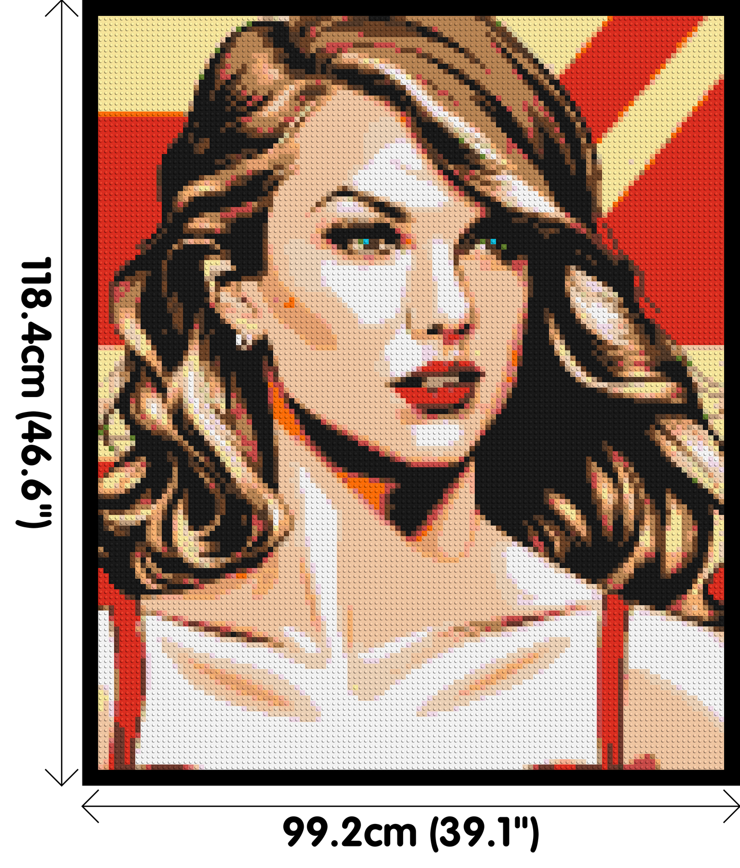 Taylor Swift - Brick Art Mosaic Kit 5x6 large