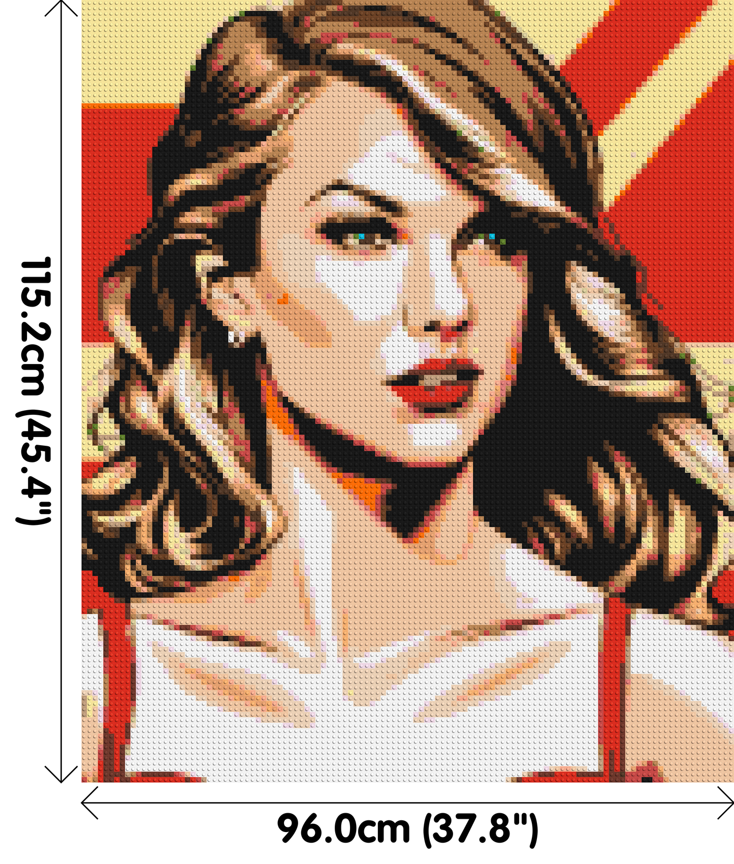 Taylor Swift - Brick Art Mosaic Kit 5x6 large