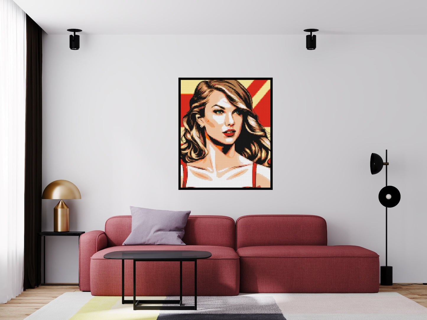 Taylor Swift - Brick Art Mosaic Kit 5x6 large