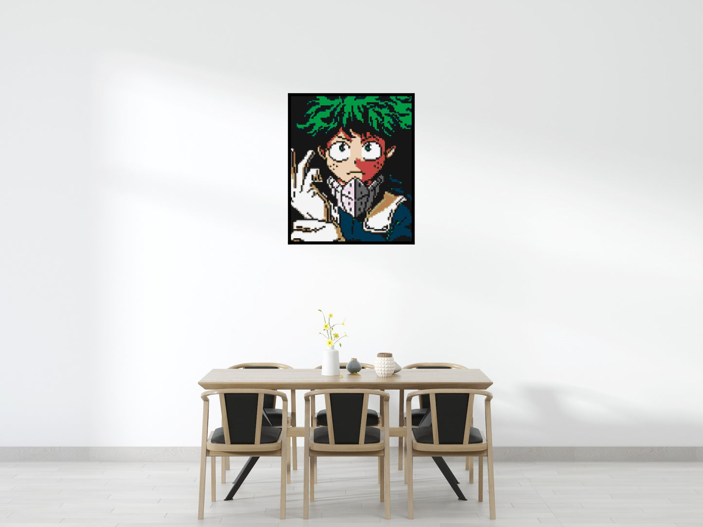 Izuku Midoriya Pixel Art - Brick Art Mosaic Kit 5x6 large