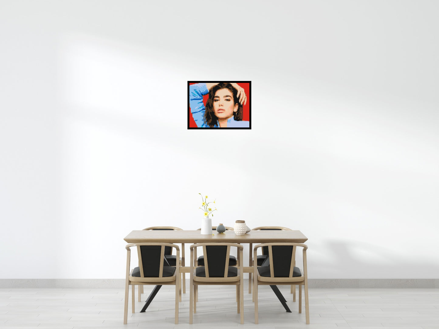 Dua Lipa - Brick Art Mosaic Kit 4x3 large