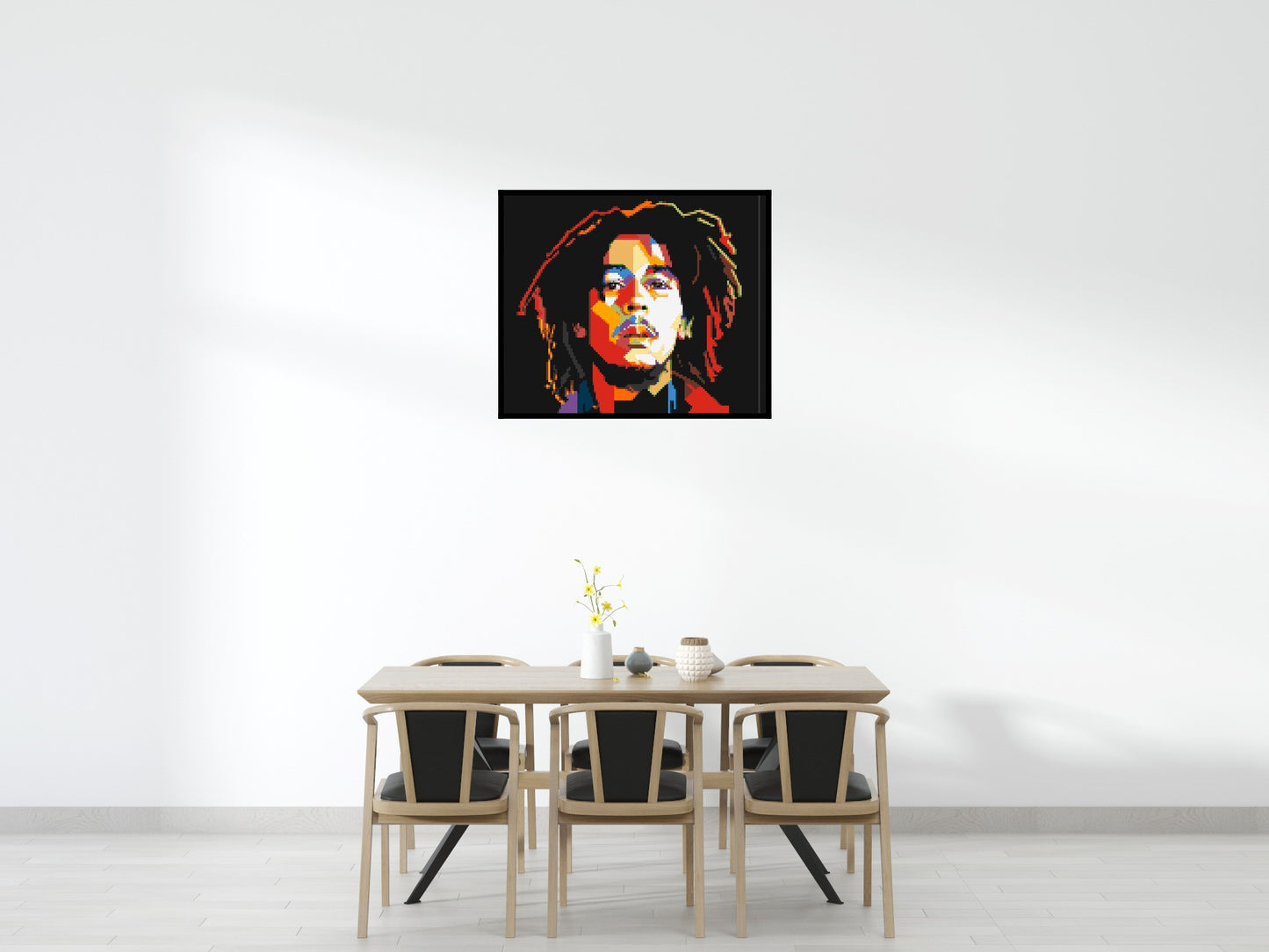 Bob Marley - Brick Art Mosaic Kit 6x5 large