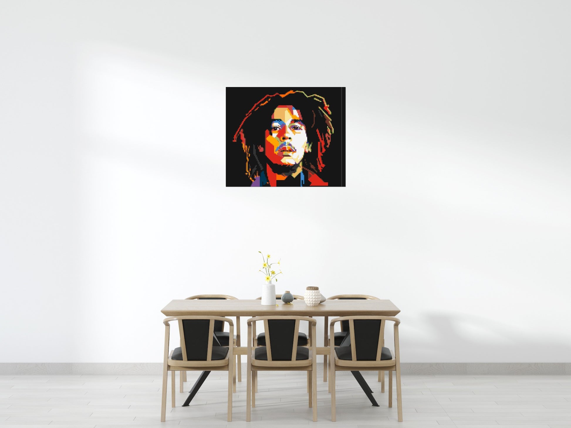 Bob Marley - Brick Art Mosaic Kit 6x5 scene