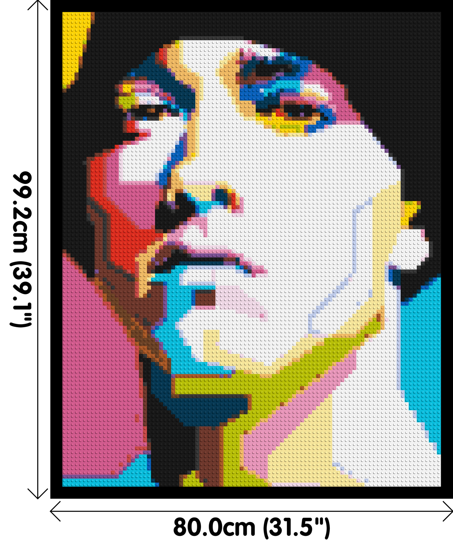 Eminem - Brick Art Mosaic Kit 4x5 large