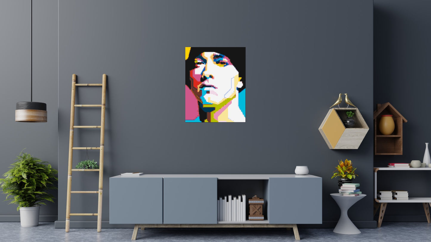 Eminem - Brick Art Mosaic Kit 4x5 large