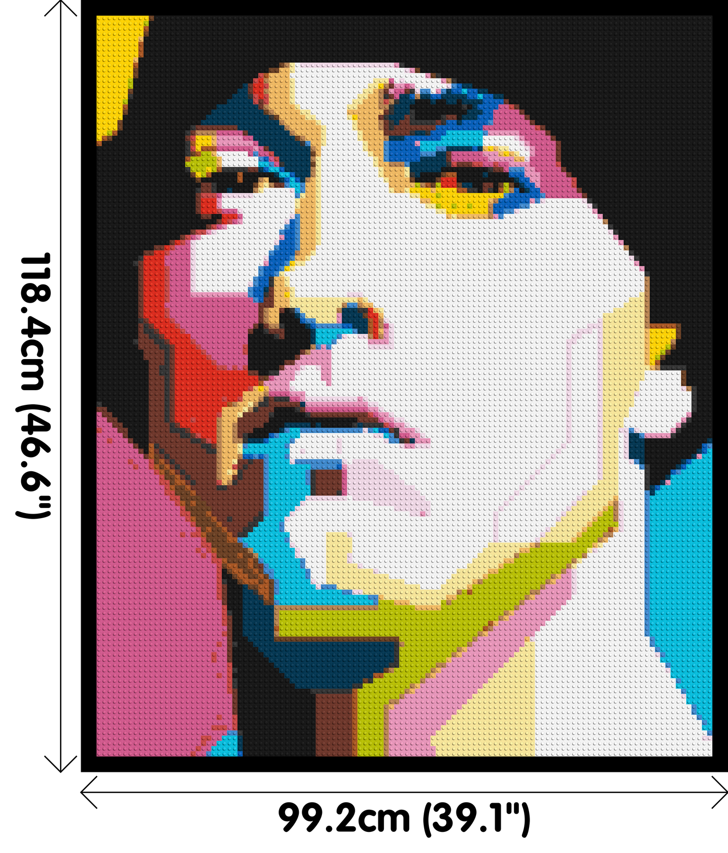 Eminem - Brick Art Mosaic Kit 5x6 large